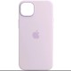 Чохол Silicone case (AAA) with Magsafe and Animation для Apple iPhone 14 (6.1") Бузковий / Lilac