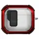 Футляр протиударний Locking Button для навушників Airpods 3 Red