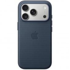 Чохол тканинний TechWoven (AAA) NEW with MagSafe and Animation для Apple iPhone 17 Pro (6.3") Blue