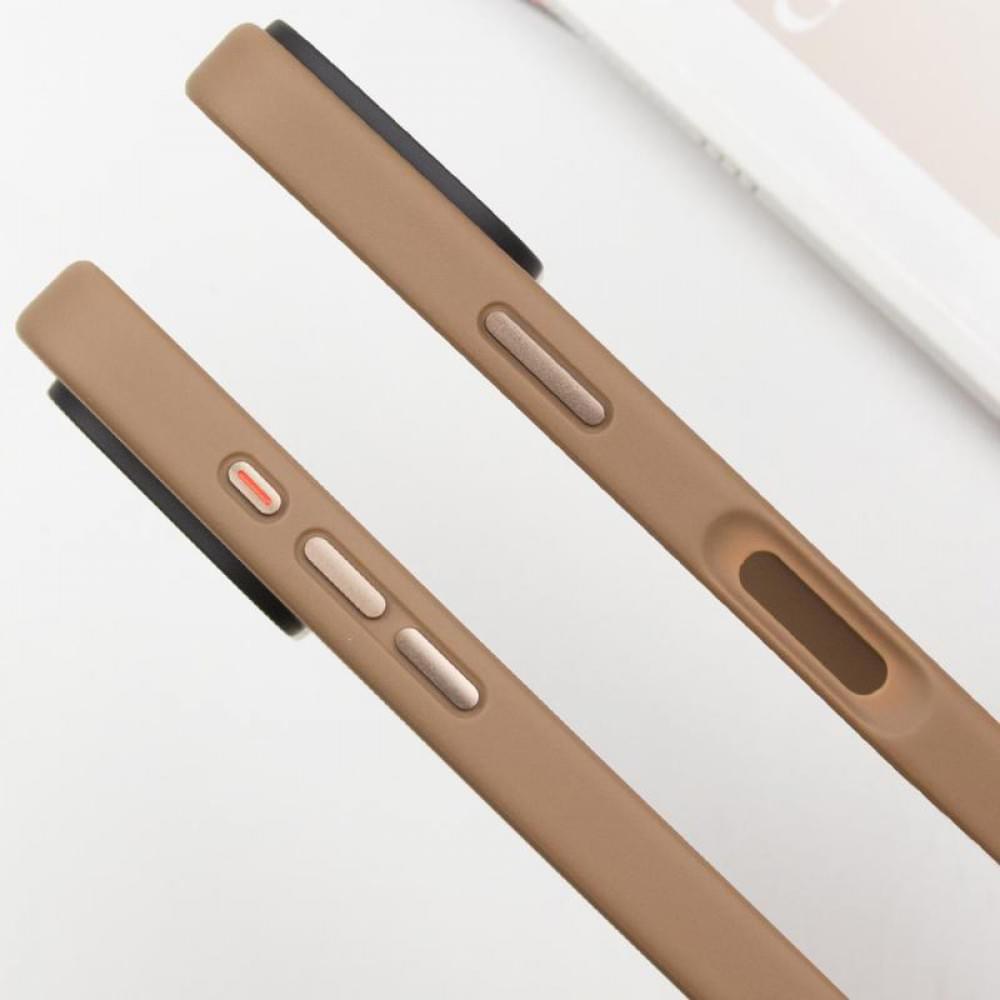 TPU+PC чехол Metal Buttons with MagSafe для Apple iPhone 16 Pro Max (6.9")