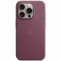 Чохол FineWoven (AAA) with MagSafe для Apple iPhone 15 Pro Max (6.7") Mulberry