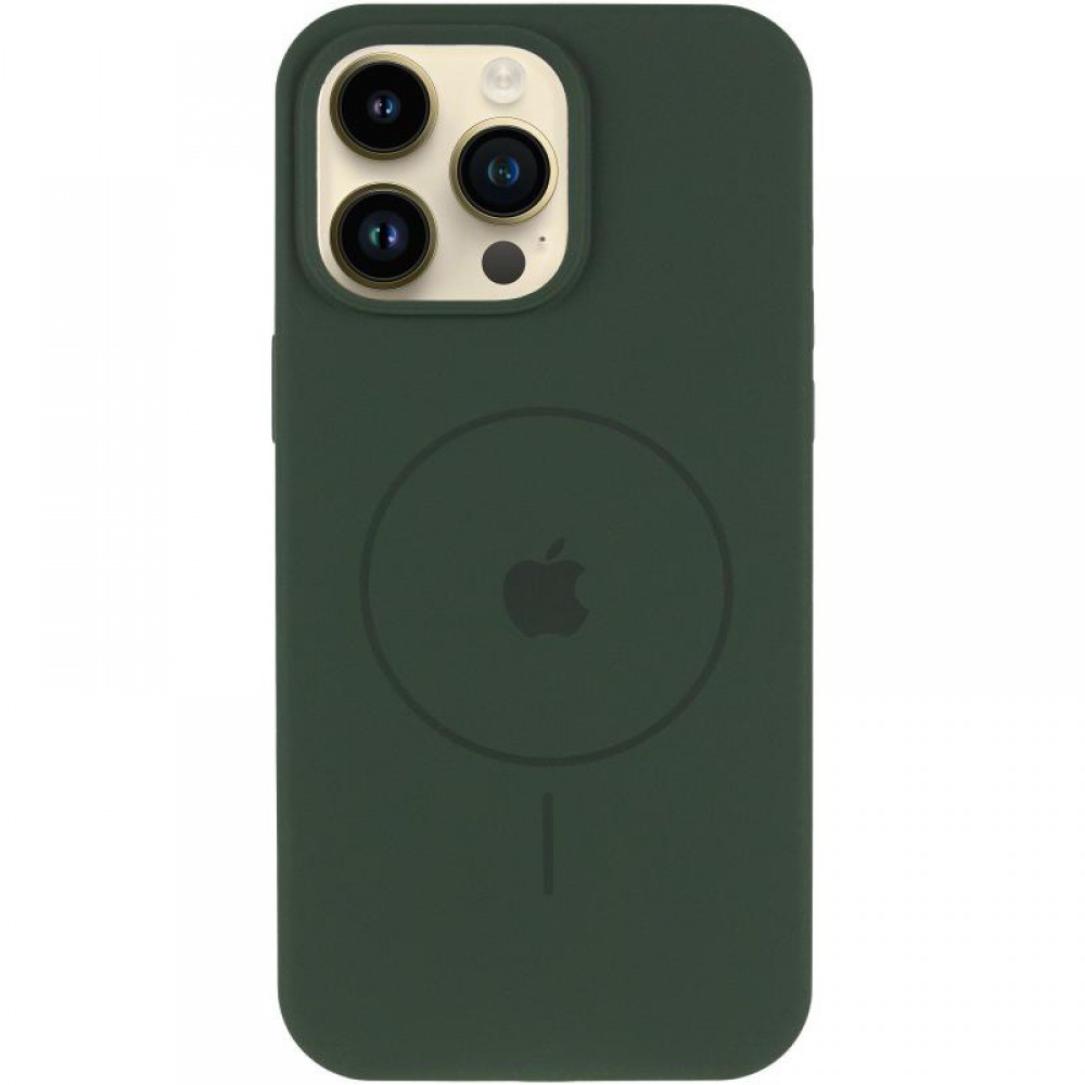 Чехол Silicone Case Full Protective (AA) V2 with MagSafe для Apple iPhone 15 Pro (6.1")