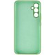 Чохол Silicone Cover Lakshmi Full Camera (AAA) для Samsung Galaxy S24 М'ятний / Mint