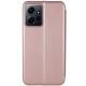 Шкіряний чохол (книжка) Classy для Xiaomi Redmi Note 12 4G Rose Gold