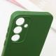 Чохол TPU GETMAN Liquid Silk Full Camera для Samsung Galaxy S23 Зелений / Dark green
