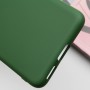 Чохол Silicone Cover Lakshmi Full Camera (AA) для Samsung Galaxy S21 FE Зелений / Dark green