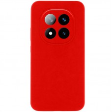 Чохол Silicone Cover Lakshmi Full Camera (AAA) для Xiaomi Redmi Note 14 Pro 4G Червоний / Red