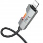 Дата кабель Hoco U123 Regent colorful 2.4A USB to Lightning (1.2m)