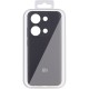Чохол Silicone Cover Lakshmi Full Camera (AA) with logo для Xiaomi Redmi Note 13 4G Чорний / Black