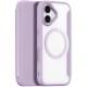 Чохол-книжка Dux Ducis Skin X Pro with MagSafe для Apple iPhone 17 (6.3") Purple Pink