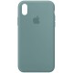 Чохол Silicone Case Full Protective (AA) для Apple iPhone XS Max (6.5") Зелений / Cactus