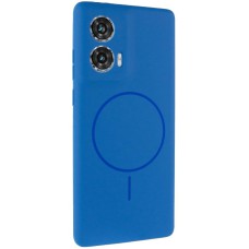 Чохол Silicone Cover Lakshmi Full Camera (AA) with MagFit для Motorola Edge 50 Fusion Синій / Navy blue