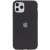 Чохол Silicone Case Full Protective (AA) для Apple iPhone 11 Pro Max (6.5") Чорний / Black