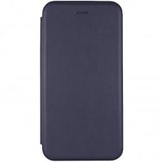 Шкіряний чохол-книжка Classy для Samsung Galaxy A21s Темно-синій