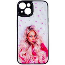 TPU+PC чохол Prisma Ladies для Apple iPhone 14 (6.1") Pink