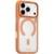 TPU+PC чохол Blueo Frosted Heat Dissipation Stand with MagSafe для Apple iPhone 17 Pro (6.3") Помаранчевий