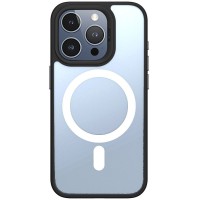 TPU+PC чохол Blueo Skin Friendly Frosted with MagSafe для Apple iPhone 15 Pro Max (6.7") Чорний