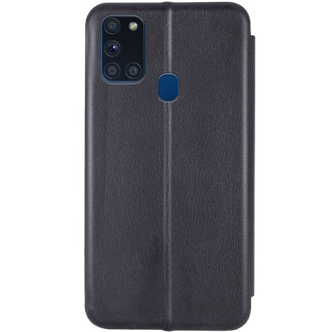 Шкіряний чохол-книжка Classy для Samsung Galaxy A21s Чорний