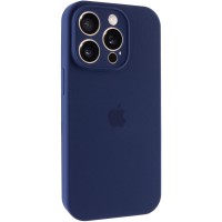 Чохол Silicone Case Full Camera Protective (AA) для Apple iPhone 13 Pro (6.1") Синій / Deep navy