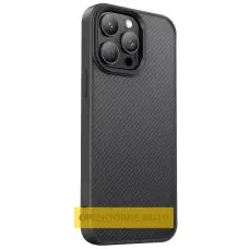 TPU чохол Carbon Protective with Magsafe для Apple iPhone 17 (6.3") Black