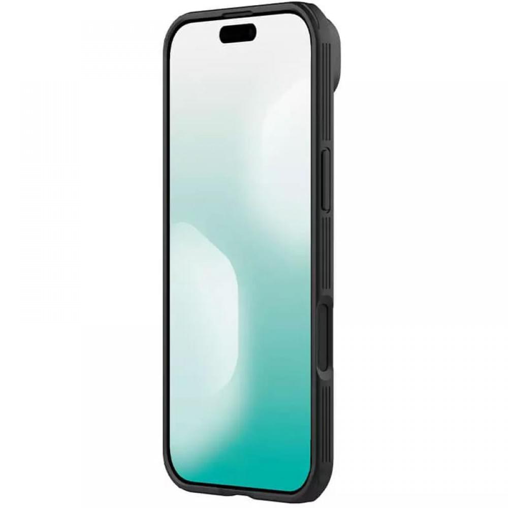 Карбонова накладка Nillkin CamShield Pro для Apple iPhone 17 Air (6.5") Transparent black