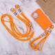 Чохол TPU two straps California для Apple iPhone 12 Pro / 12 (6.1") Помаранчевий