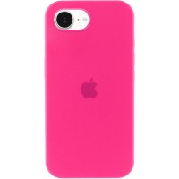 Чохол Silicone Case Full Protective (AA) для Apple iPhone 16e / 17e (6.1") Рожевий / Barbie pink