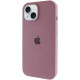Чохол Silicone Case Full Protective (AA) with MagSafe для Apple iPhone 15 Plus (6.7") Ліловий / Lilac Pride