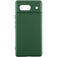 Чохол Silicone Cover Ummi Lakshmi Full Camera (AA) для Google Pixel 7a Зелений / Dark green