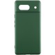 Чохол Silicone Cover Ummi Lakshmi Full Camera (AA) для Google Pixel 7a Зелений / Dark green