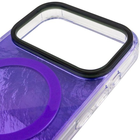 Чохол TPU Shiny Mountain (MagFit) для Apple iPhone 17 Pro (6.3") Purple