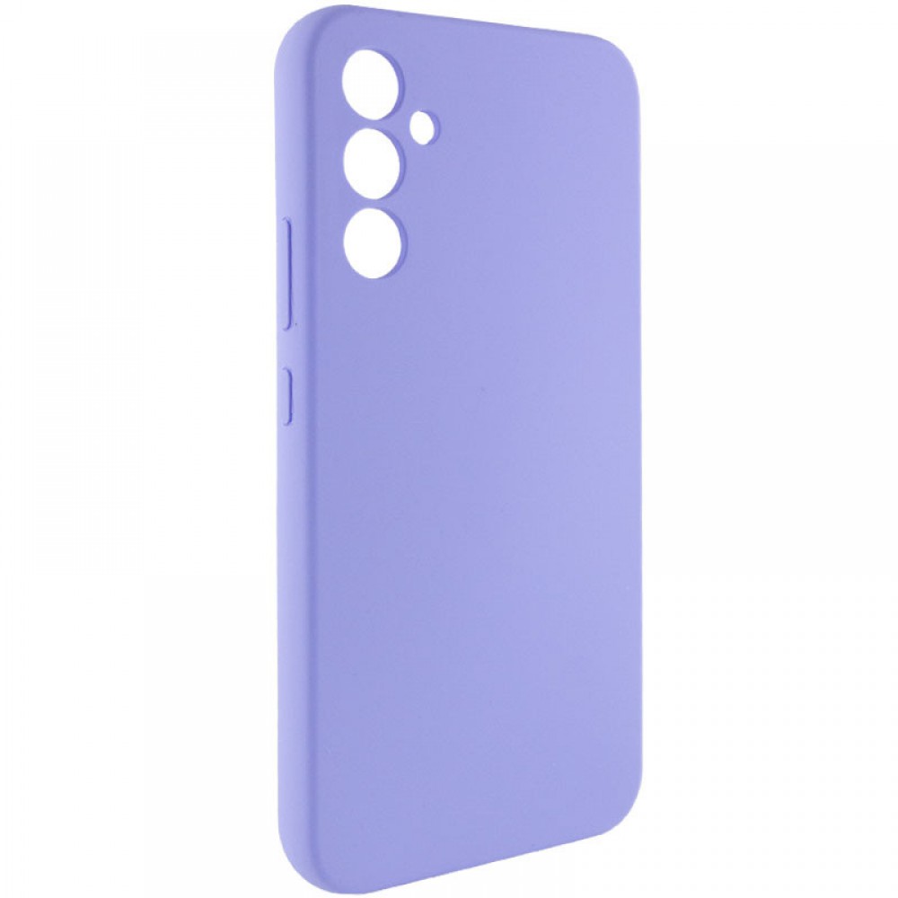 Чохол Silicone Cover Lakshmi Full Camera (AAA) для Samsung Galaxy S23 FE Бузковий / Dasheen