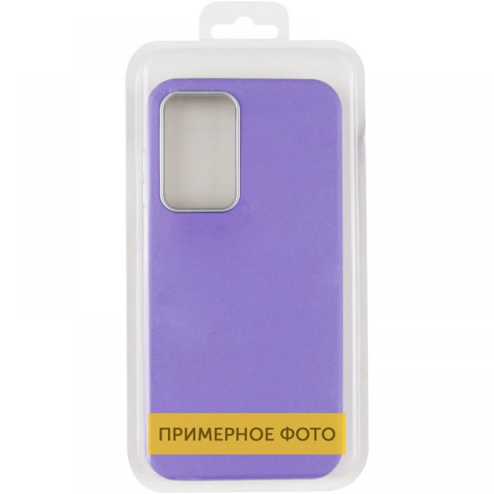 Шкіряний чохол Leather Case Metal Buttons для Xiaomi Redmi 9C Light Purple