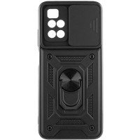 Чохол Ummi Camshield Serge Ring для Xiaomi Redmi 10 Чорний / Black