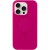 Чохол Silicone Case Full Protective (AA) NO LOGO with MagSafe для Apple iPhone 16 Pro Max (6.9") Малиновий / Dragon Fruit