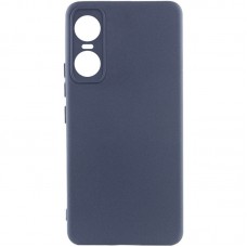 Чохол Silicone Cover Lakshmi Full Camera (A) для Tecno Pop 6 Pro Синій / Midnight Blue