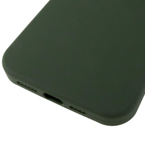 Чохол Silicone Case (AA) Logo with MagSafe для Apple iPhone 14 Pro Max (6.7") Зелений / Cyprus Green