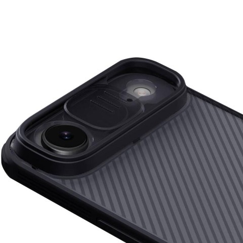 Карбонова накладка Nillkin CamShield Pro для Apple iPhone 17 Air (6.5") Transparent black