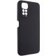 Чохол TPU GETMAN Liquid Silk Full Camera для Xiaomi Redmi Note 11 (Global) / Note 11S Чорний / Black Чохол TPU GETMAN Liquid Silk Full Camera для Xiaomi Redmi Note 11 (Global) / Note 11S Чорний / Black