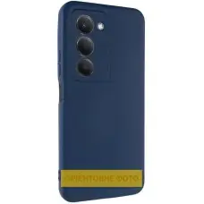 Чохол TPU GETMAN Liquid Silk Full Camera для Xiaomi Redmi 15 (Global) Синій / Midnight Blue