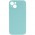 Чохол Silicone Case Full Camera Protective (AA) NO LOGO для Apple iPhone 13 (6.1") Бірюзовий / Marine Green