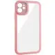 TPU чехол Transparent + Colour 1,5mm для Apple iPhone 12 (6.1")
