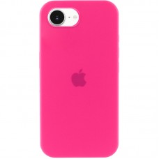 Чохол Silicone Case Full Protective (AA) для Apple iPhone 16e (6.1") Рожевий / Barbie pink