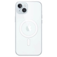Чохол TPU Clear Case with MagSafe для Apple iPhone 15 (6.1") Clear