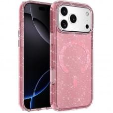 Чохол TPU Eclipse Sparkle (MagFit) для Apple iPhone 17 Pro (6.3") Pink