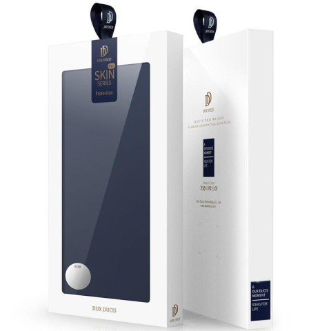 Чохол-книжка Dux Ducis з кишенею для візиток для Apple iPhone 17 Air (6.5") Синій