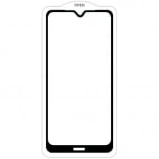 Захисне скло SKLO 5D (тех.пак) для Xiaomi Redmi Note 8T Чорний / Біла підкладка