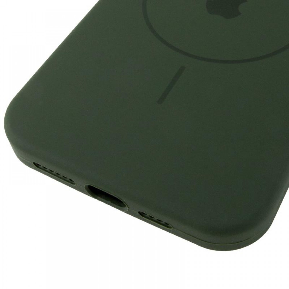 Чехол Silicone Case Full Protective (AA) V2 with MagSafe для Apple iPhone 15 Pro (6.1")
