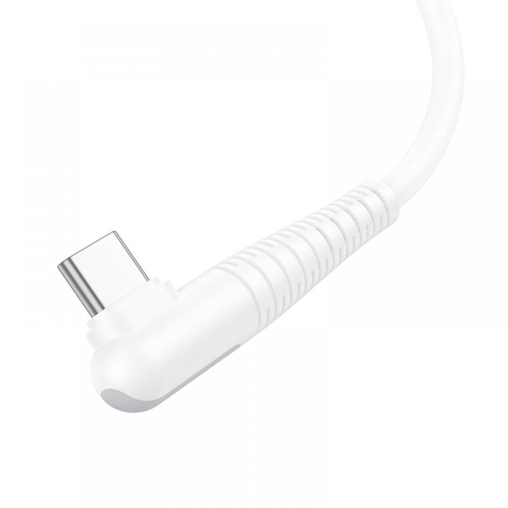 Дата кабель Borofone BX105 Corriente 60W Type-C to Type-C (1m) White