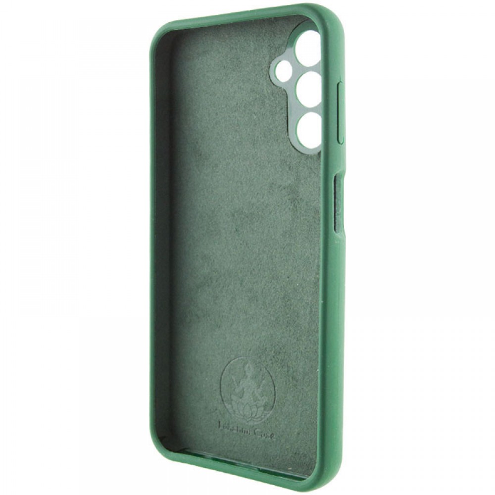 Чохол Silicone Cover Lakshmi Full Camera (AAA) with Logo для Samsung Galaxy A26 5G Зелений / Cyprus Green